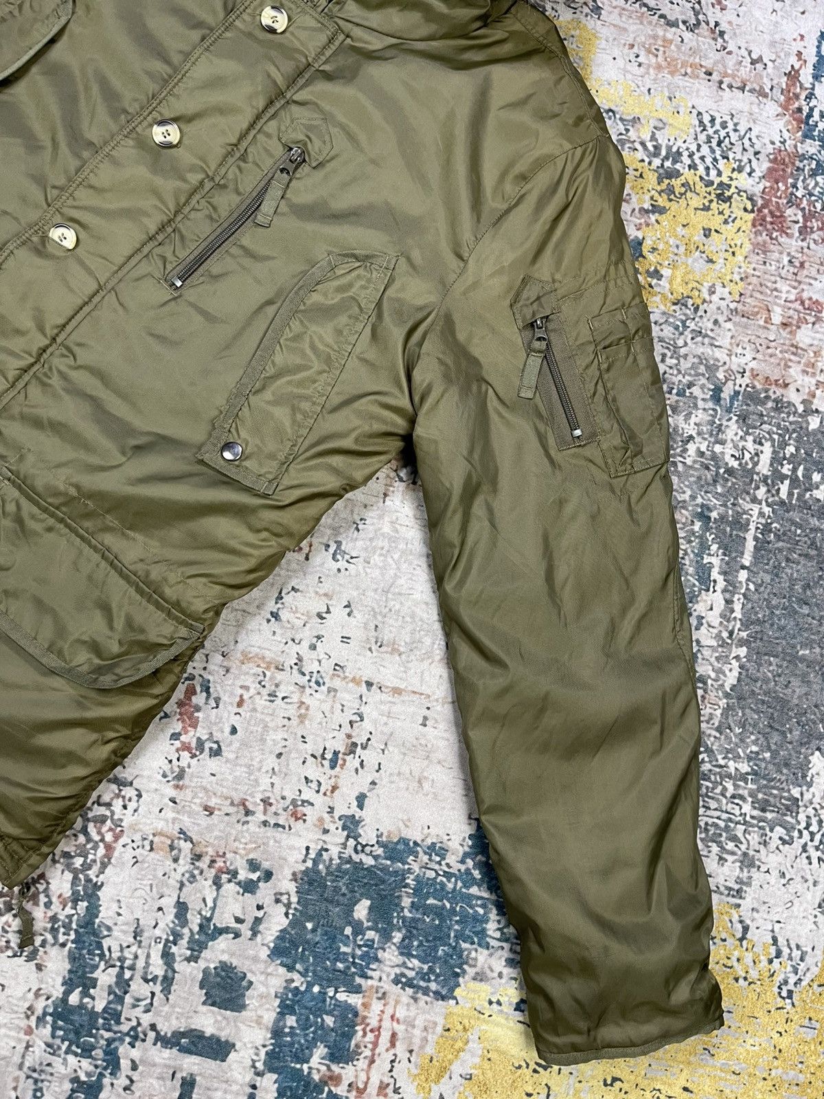 George George Military Type N3-B Nylon Fur Snorkel Parka Size US M / EU 48-50 / 2 - 7 Thumbnail