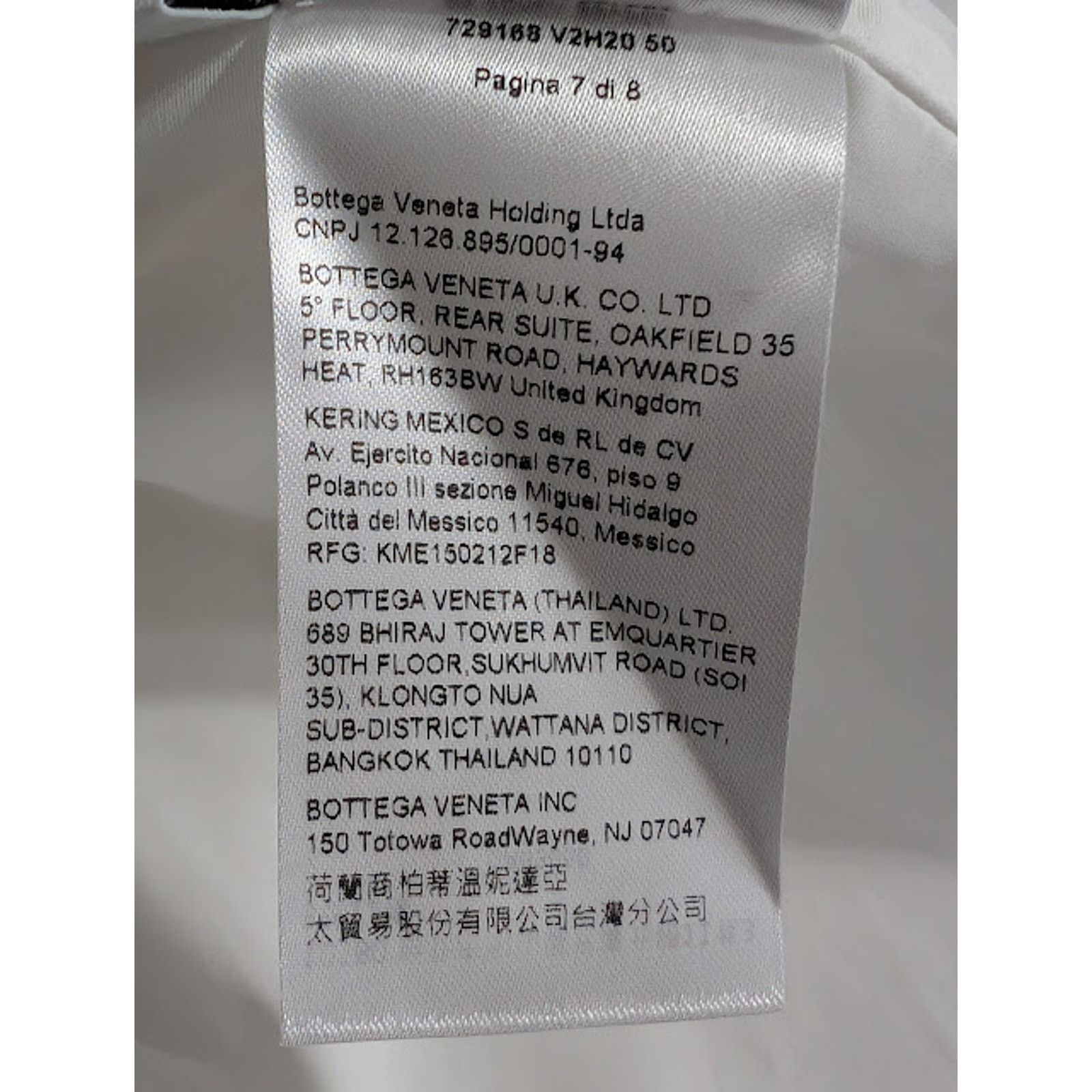 Bottega Veneta o1rshd1 Classic Cotton Poplin Shirt in White Size US M / EU 48-50 / 2 - 19 Thumbnail