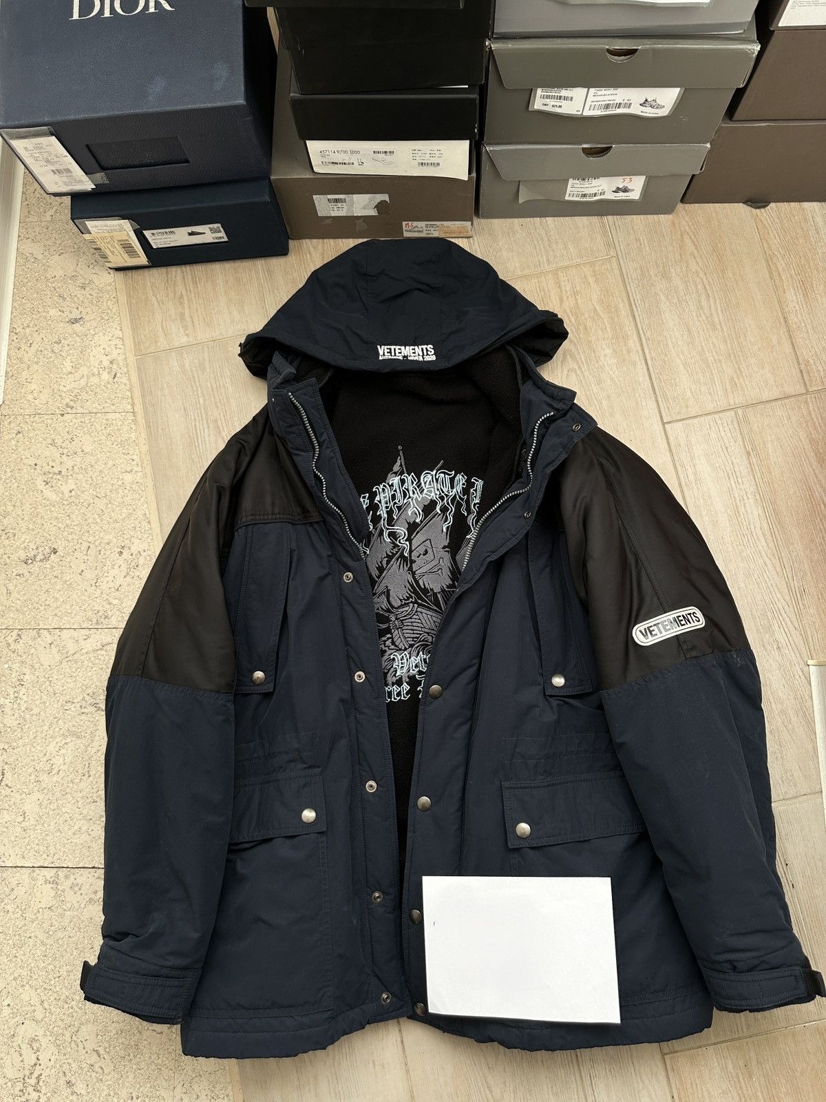 Vetements Vetements Pirate Incognito parka Size US S / EU 44-46 / 1 - 1 Thumbnail