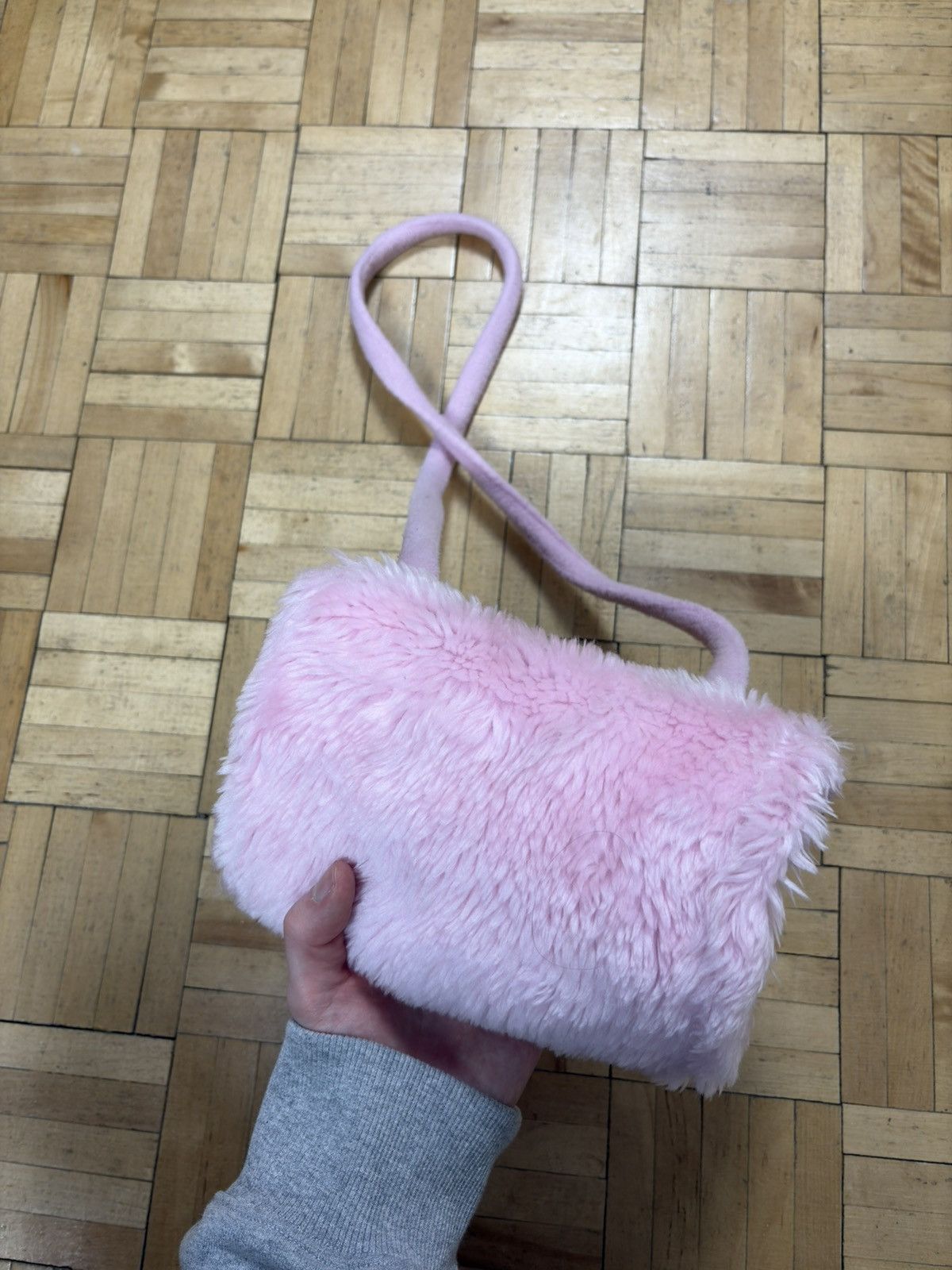 Other 2005 00s Vintage Y2K OG Betty Boop Pink Fuzzy Handwarmer bag Size ONE SIZE - 4 Thumbnail