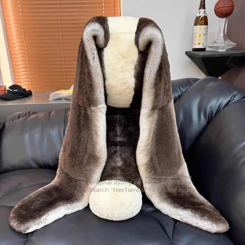 Loro Piana Loro Piana size 45*37*63cm Mink Fur Rabbit Toy Size ONE SIZE - 2 Thumbnail
