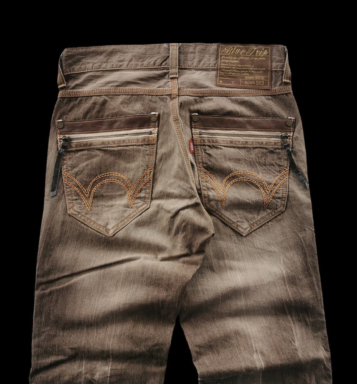 Beauty Beast × Edwin × If Six Was Nine Edwin Blue Trip Jeans Size US 30 / EU 46 - 9 Thumbnail