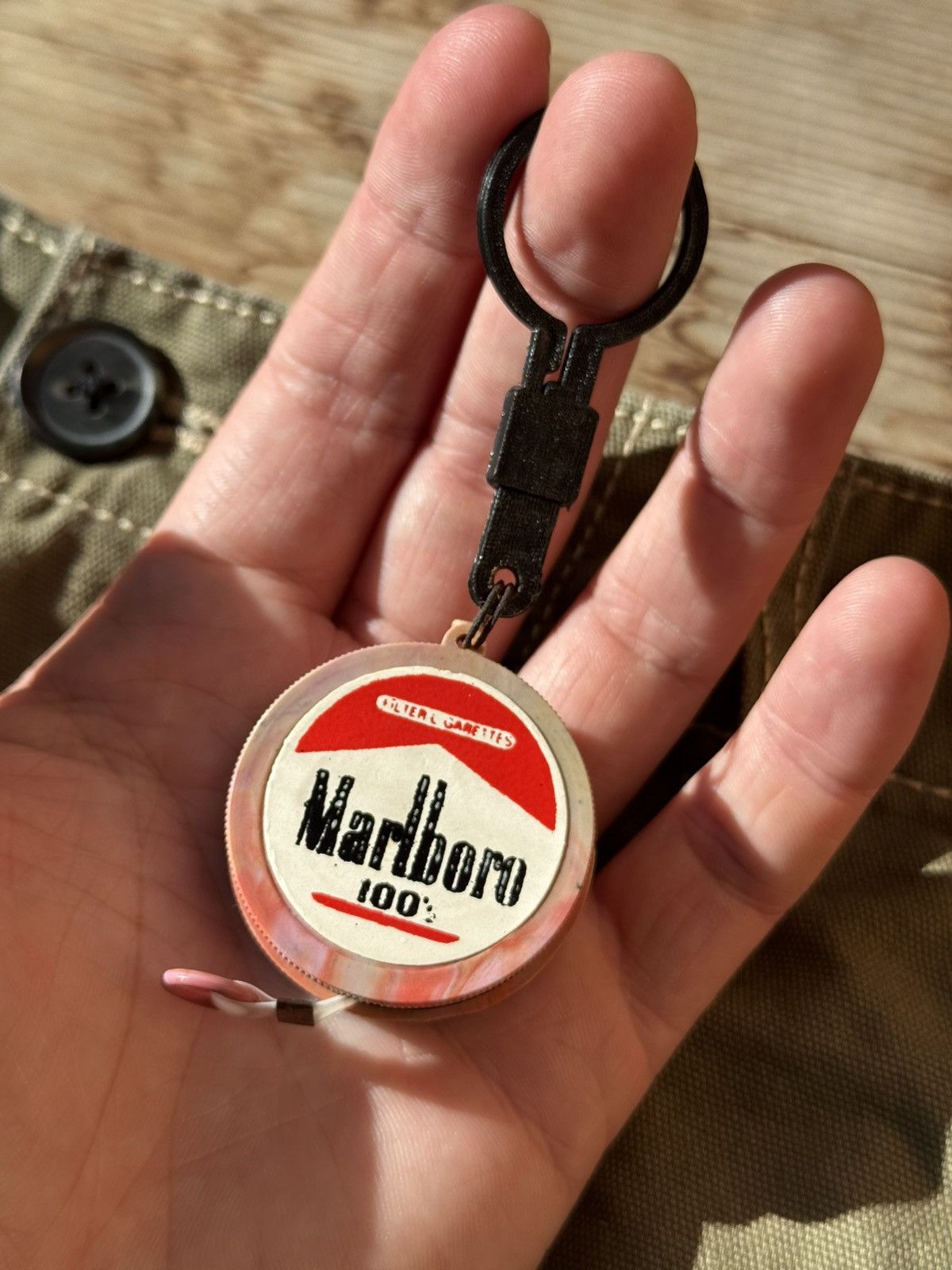 Marlboro × Other × Vintage Marlboro keychain vintage 90s roulette hype item pocket metr Size ONE SIZE - 2 Thumbnail