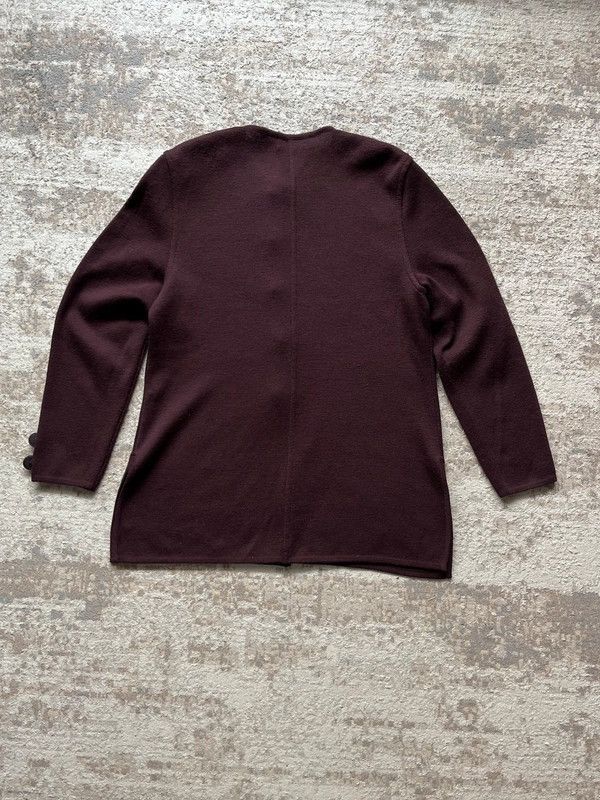 Burberry Burberry's Of London Sz 40 / L 60% Wool Cardigan Vintage 90s Size L / US 10 / IT 46 - 11 Thumbnail