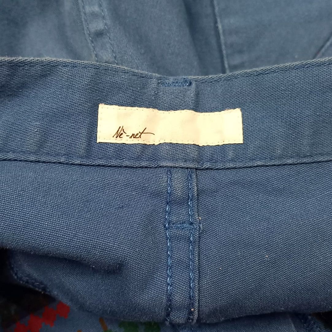 Issey Miyake Nè-Net Issey Miyake Carrot Fit Casual Cotton Pants Size 30" / US 8 / IT 44 - 8 Thumbnail