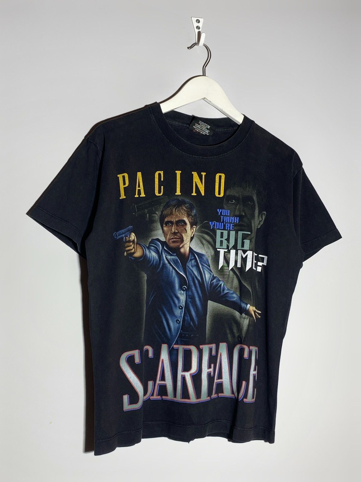 Vintage Vintage Scarface Al Pacino graphic tee y2k rock band Size US M / EU 48-50 / 2 - 5 Thumbnail