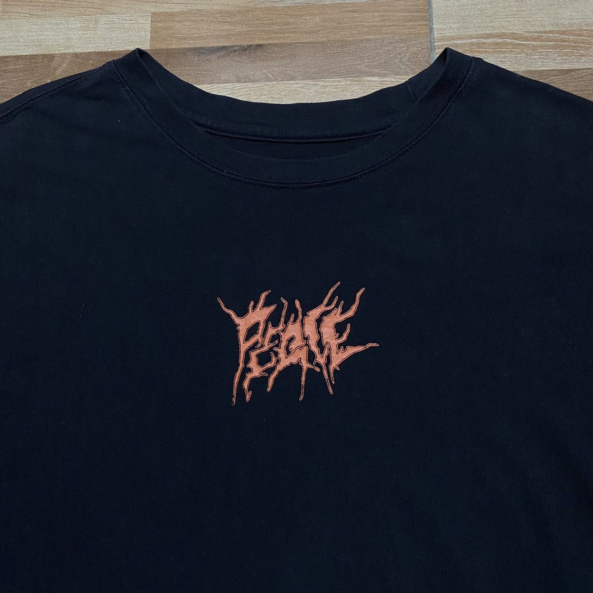 Designer 201Breed Peace & Utopia Logo SS2021 Black Shirt Size US L / EU 52-54 / 3 - 3 Thumbnail