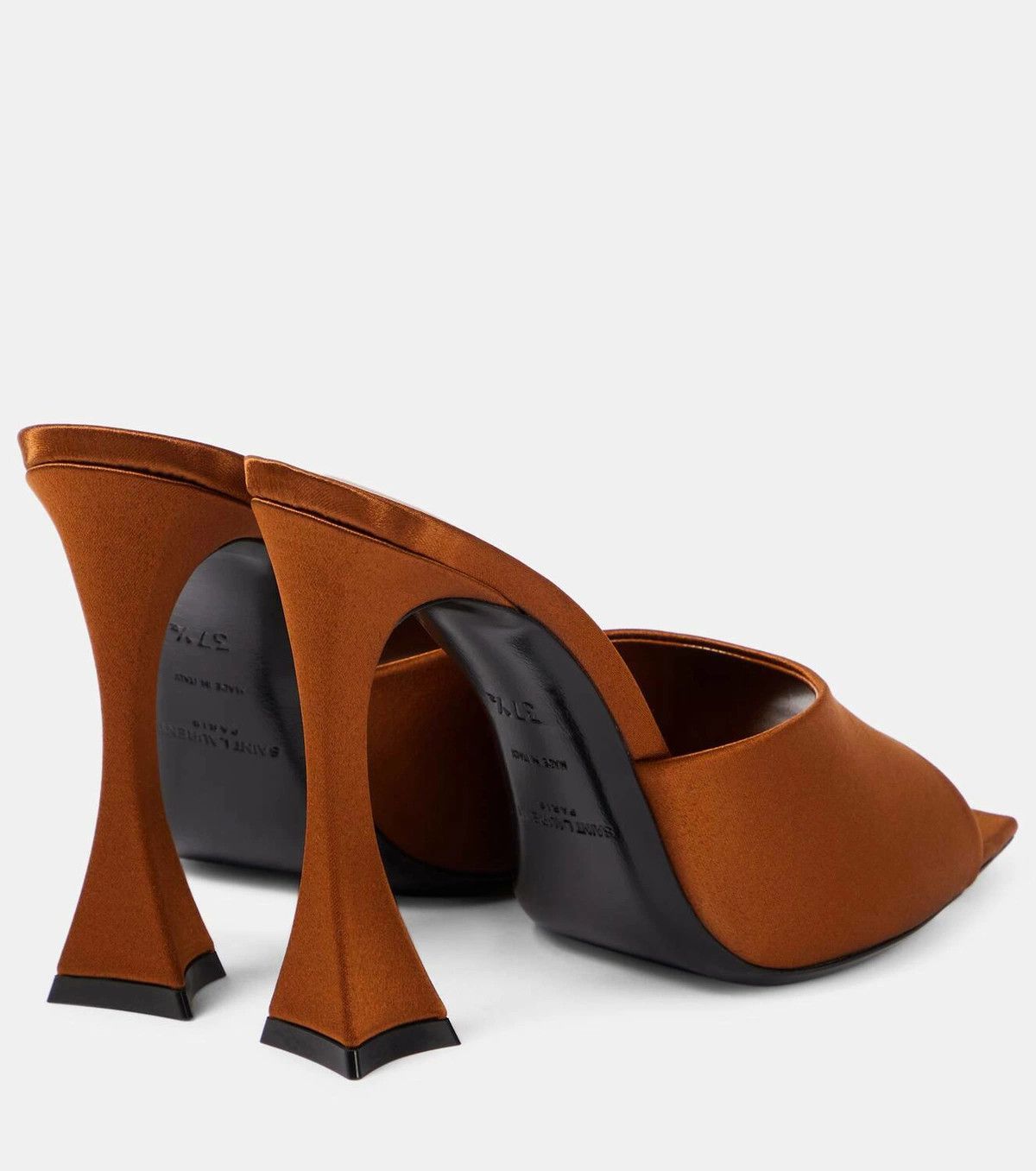 Saint Laurent Paris o1bcso1str1225 Heels in Brown Size US 8.5 / IT 38.5 - 3 Thumbnail