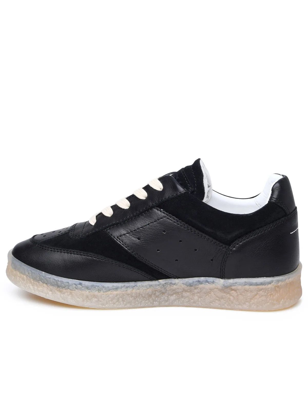 Maison Margiela o1w1db11025 Low-Top Sneakers in Black Size US 7 / IT 37 - 3 Thumbnail