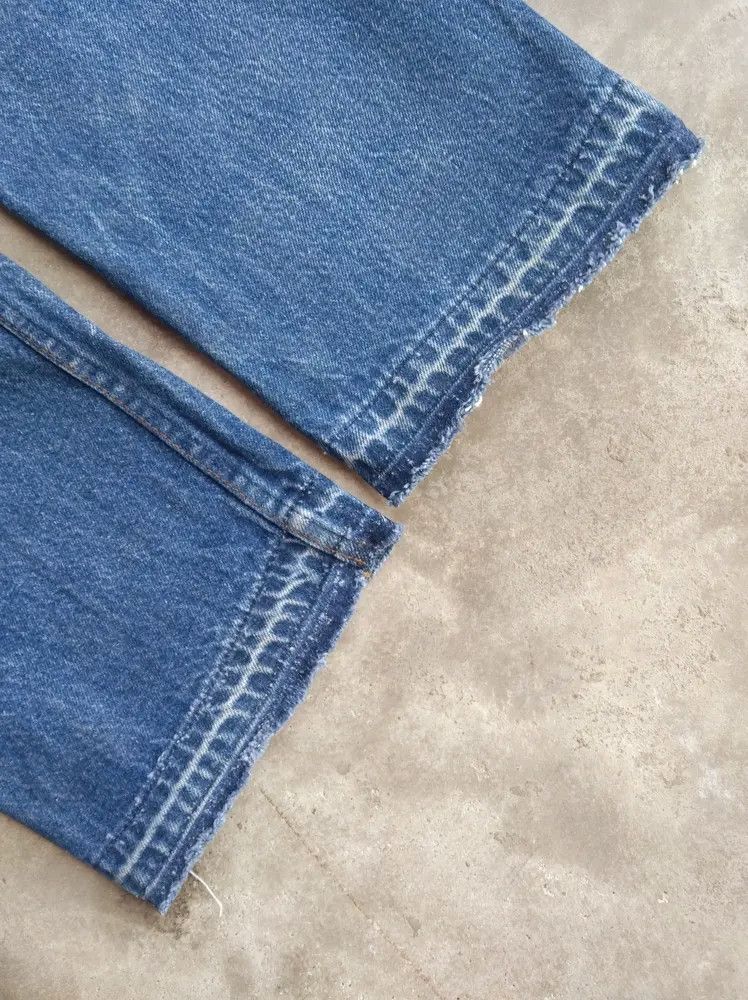 Levi's 80s Vintage Levi's 501 Made In USA Released Hem Jeans 32x29 Size US 32 / EU 48 - 3 Thumbnail