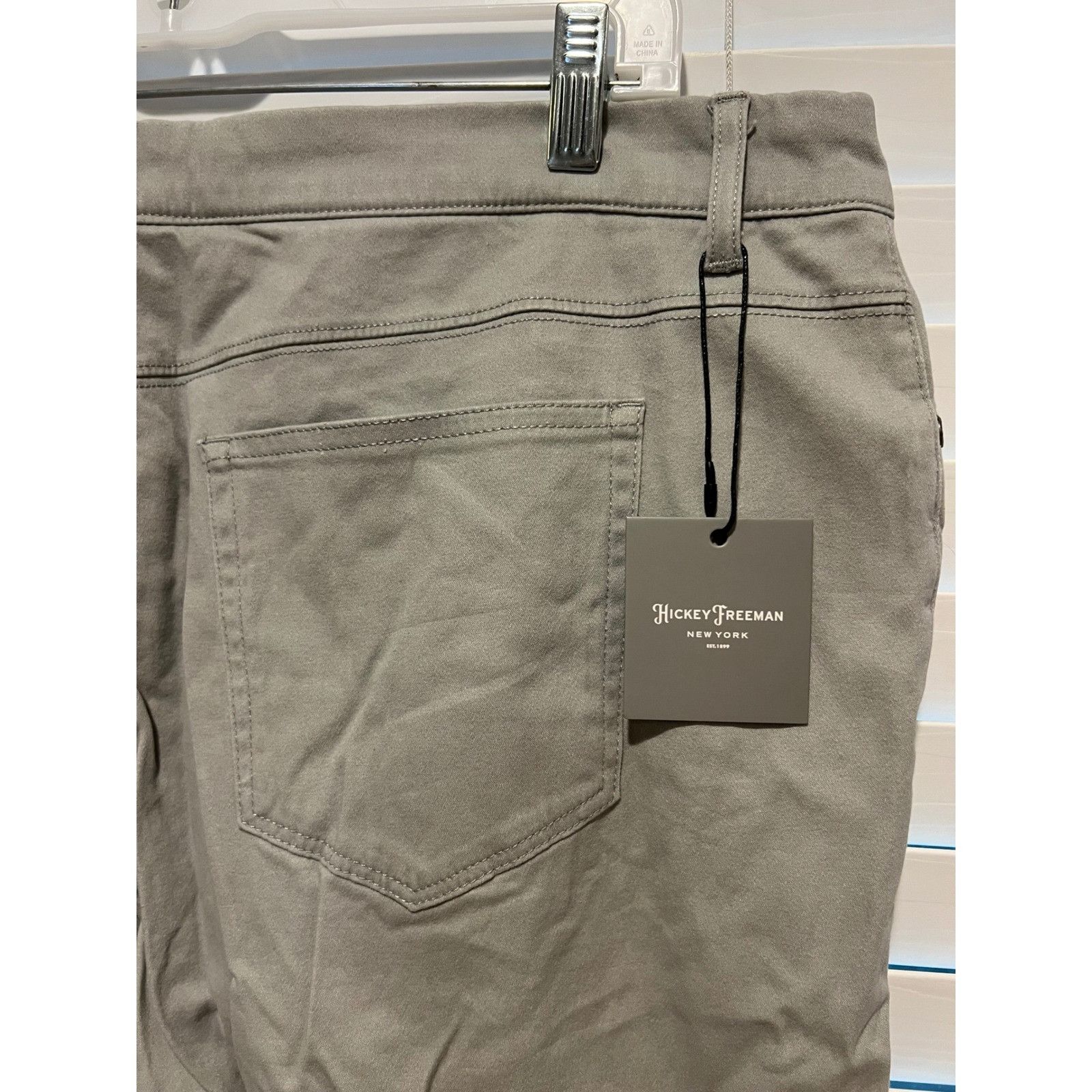 Hickey Freeman Hickey Freeman New York 38x32 Light Grey Stretch Pocket Cott Size US 38 / EU 54 - 4 Thumbnail