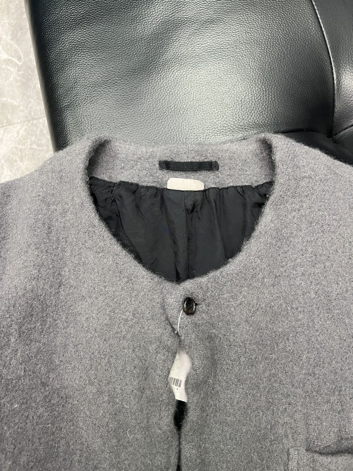 Comme des Garcons Homme Plus Comme des Garçons Homme Plus FW22 Runway Felted Pleated Butt Size 42L - 6 Thumbnail
