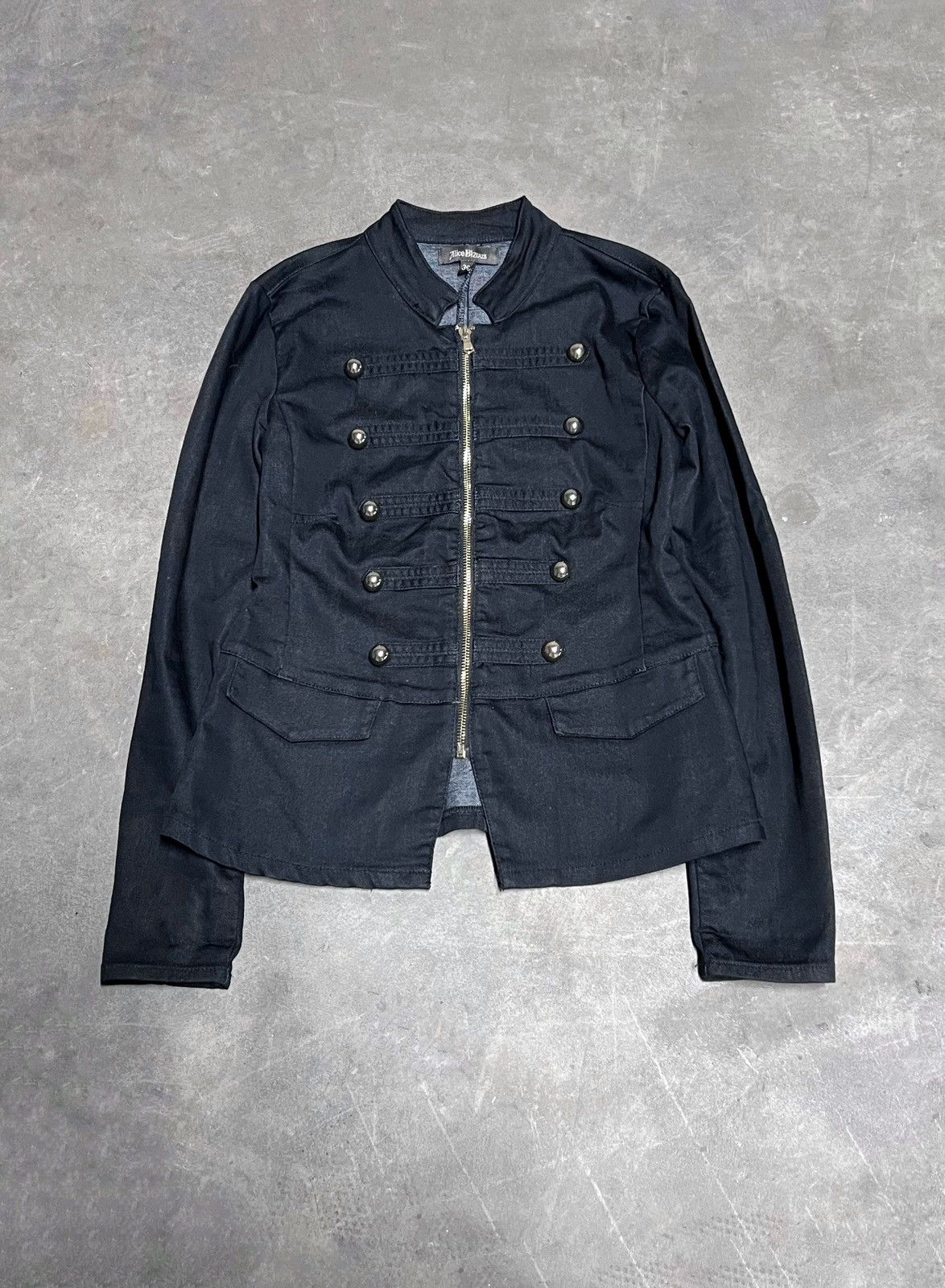 Hedi Slimane Napoleon Indie Sleaze Vintage Cropped Jacket Size M / US 6-8 / IT 42-44 - 1 Thumbnail