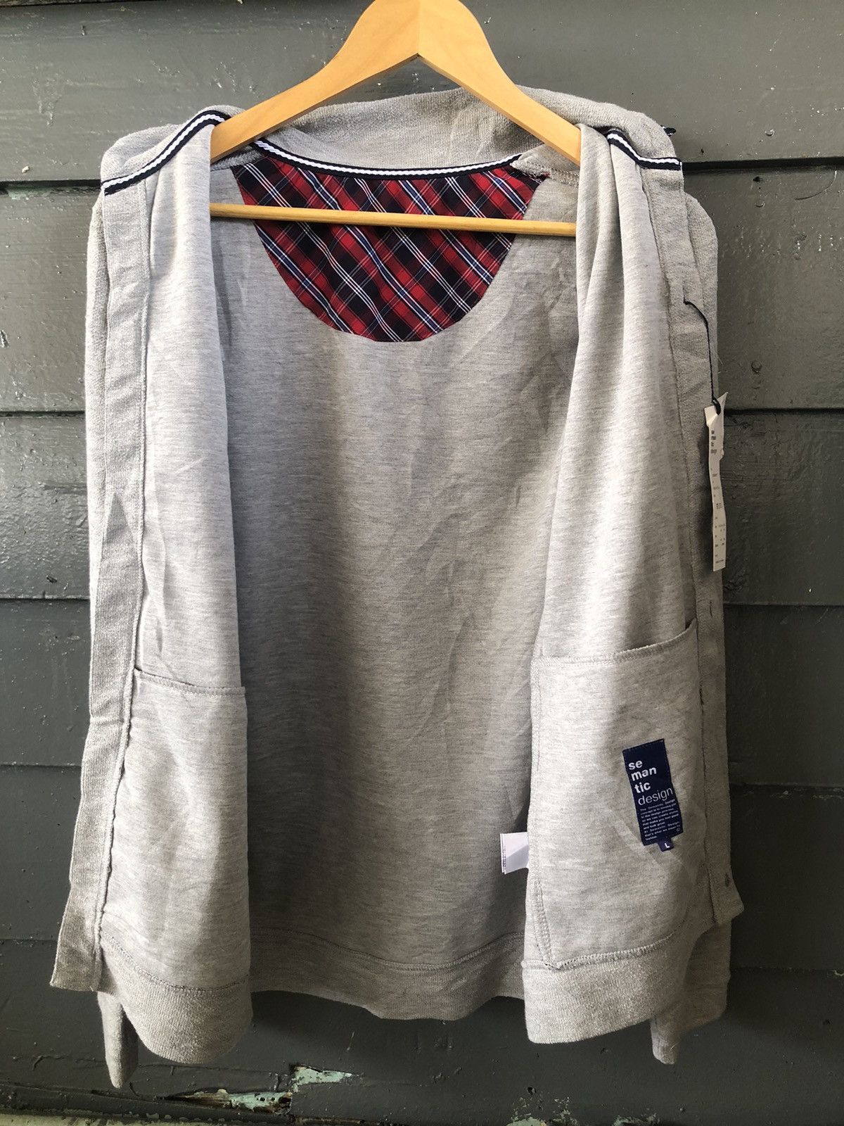 Japanese Brand × semanticdesign Semantic Design Cardigan Size US S / EU 44-46 / 1 - 3 Thumbnail