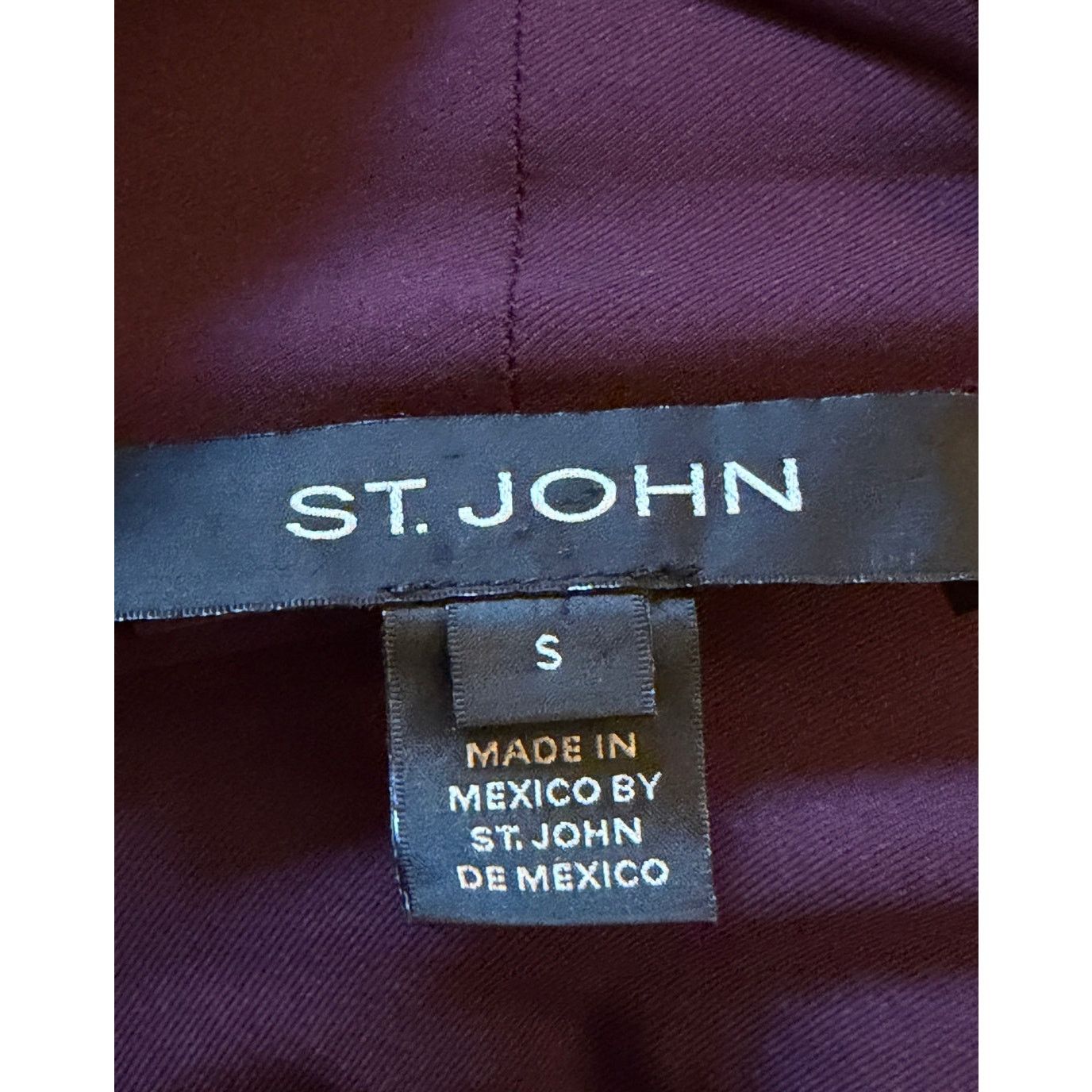 Other St. John Burgundy Turtleneck Size S / US 4 / IT 40 - 3 Thumbnail