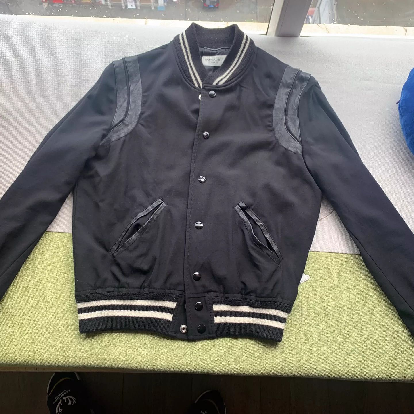Saint Laurent Paris Saint Laurent Paris black jacket Size US S / EU 44-46 / 1 - 1 Thumbnail