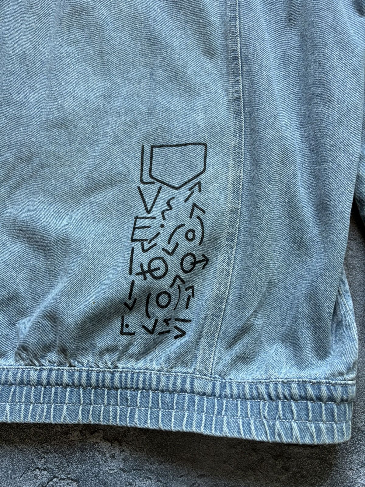 Adidas Adidas x Florucci Y2K Streetwear Women’s Denim Jacket Rare Size XS / US 0-2 / IT 36-38 - 15 Thumbnail