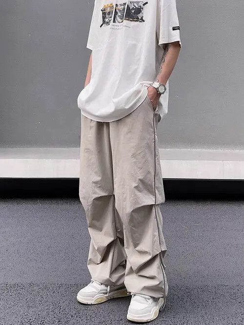 Japanese Brand Kokubu x Ayase Gray High Street Vintage Loose Casual Pants Size US 29 - 4 Thumbnail
