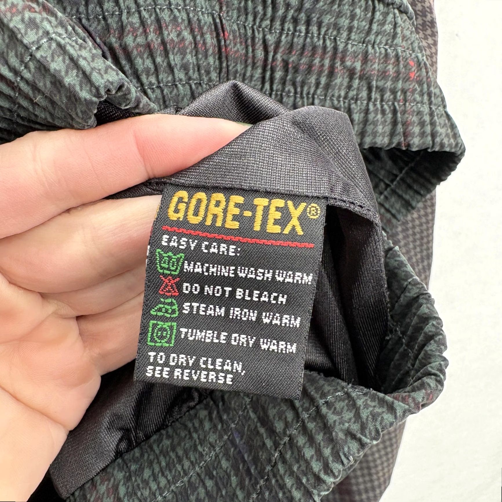 Vintage VINTAGE Tourney Gore-Tex Jacket Womens Extra Large Plaid Pullover Golf Anorak Size XL / US 12-14 / IT 48-50 - 5 Thumbnail