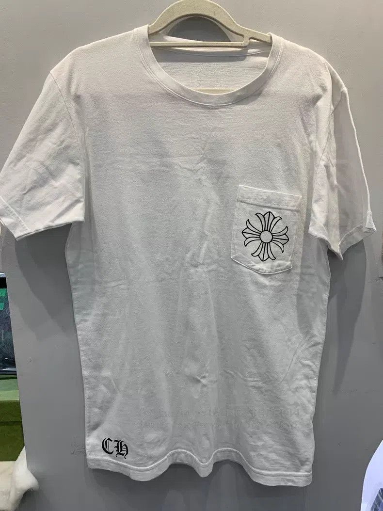 Chrome Hearts CHROME HEARTS Size M White short-sleeve shirt Size US M / EU 48-50 / 2 - 1 Thumbnail