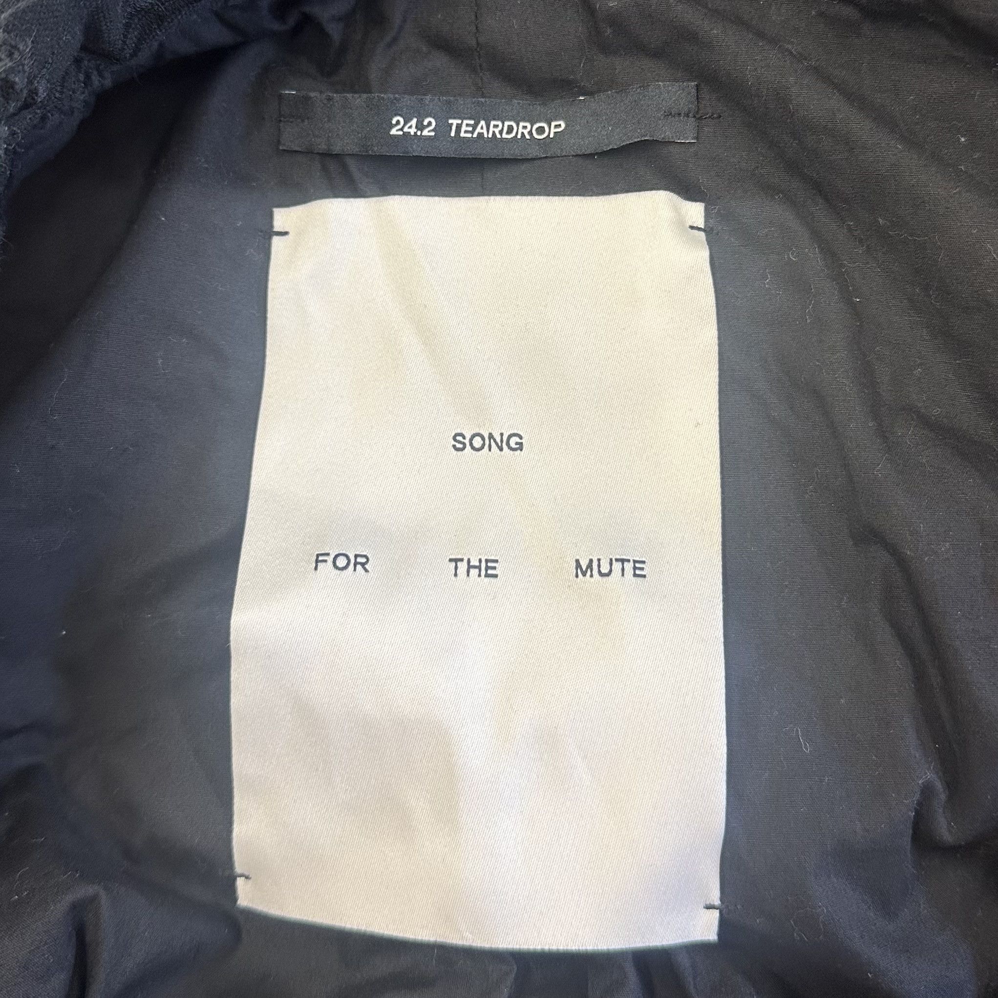 Song For The Mute Song For The Mute Distressed Embroidery PleatedTwill Jacket Size US M / EU 48-50 / 2 - 3 Thumbnail