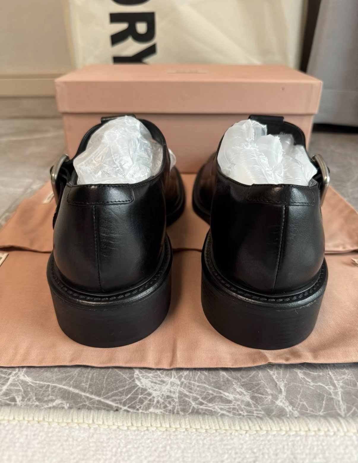 Miu Miu MiuMiu Runway T-strap Mary Jane Shoes K6 Size US 8.5 / IT 38.5 - 4 Thumbnail