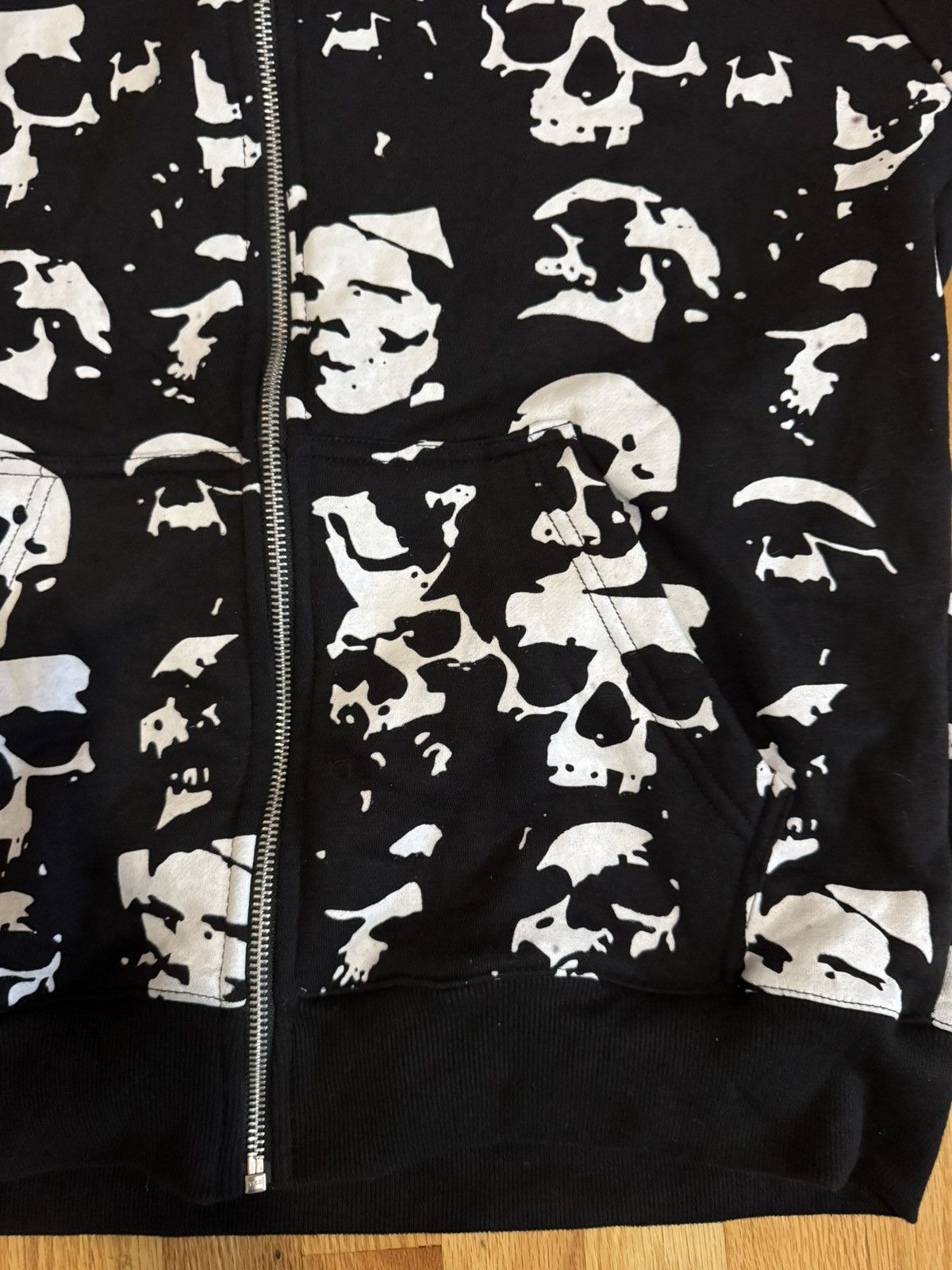 Hypebeast SKULL PRINT FULL ZIP Size US S / EU 44-46 / 1 - 2 Thumbnail