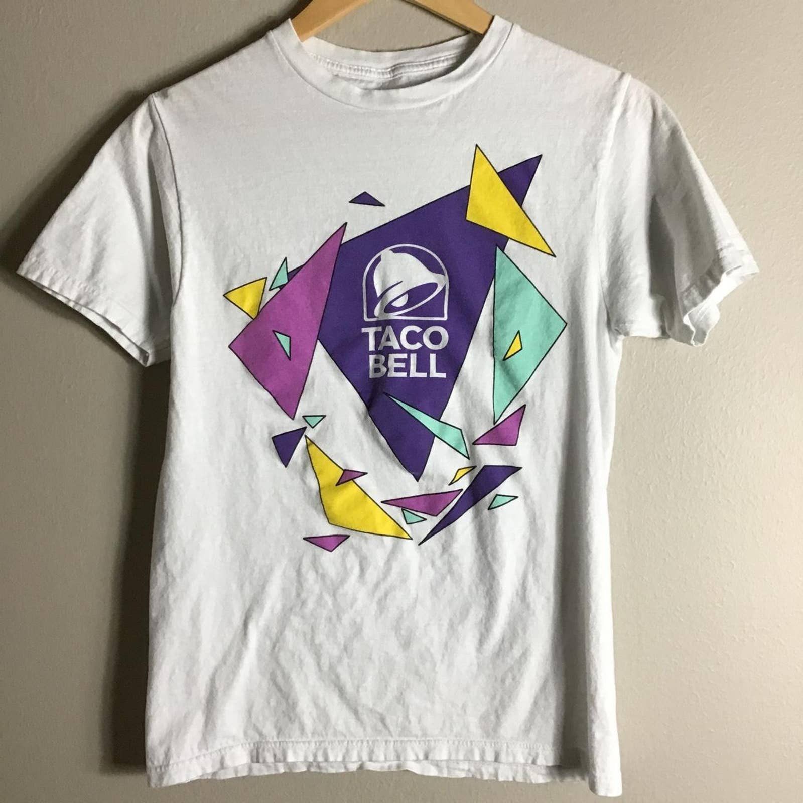 Other Taco Bell Big Restaurant Fast Food Tacos Small White T Shirt Size US S / EU 44-46 / 1 - 1 Thumbnail
