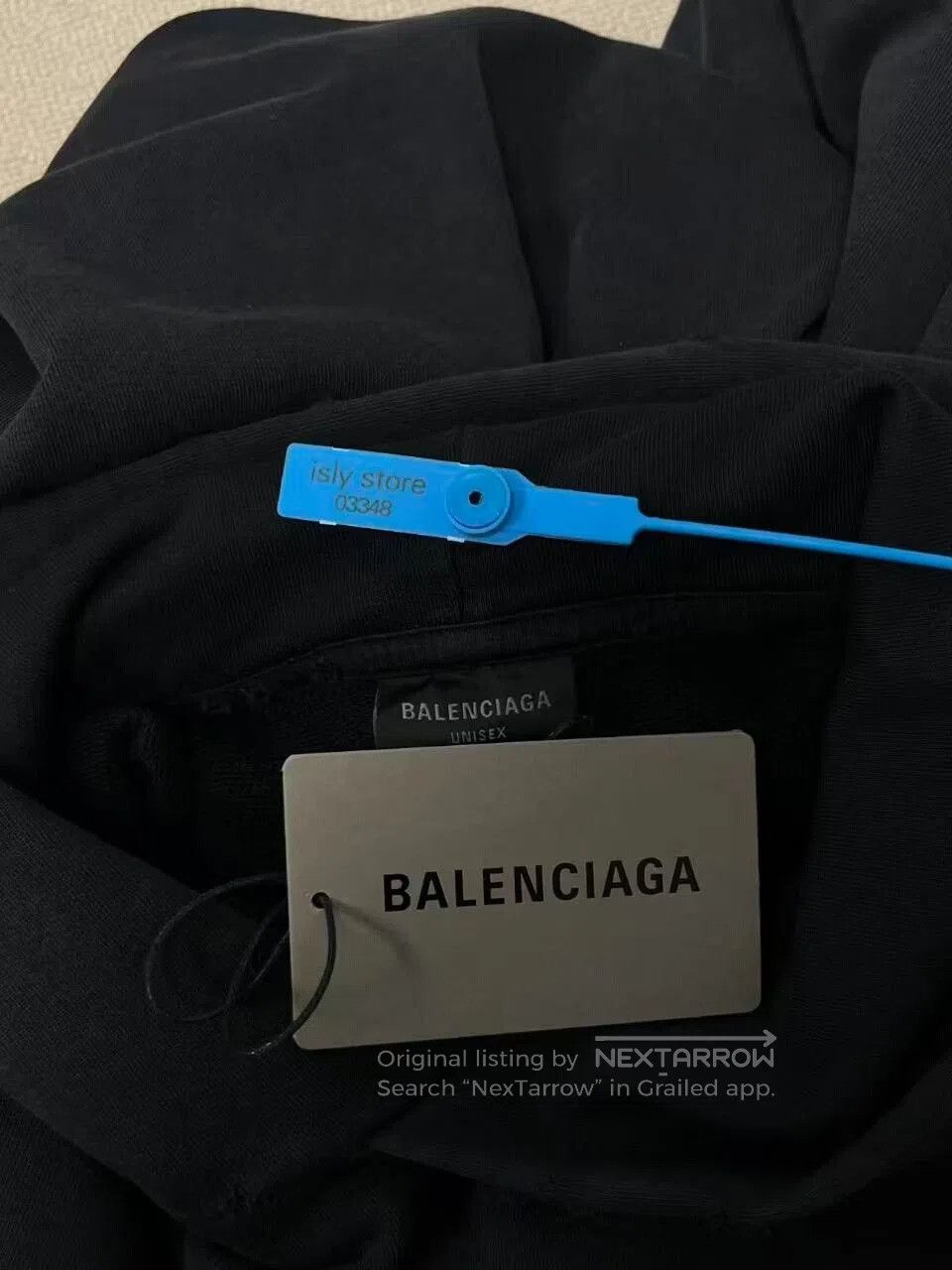 Balenciaga Balenciaga Letter Print Hooded Sweatshirt. Size US M / EU 48-50 / 2 - 5 Thumbnail