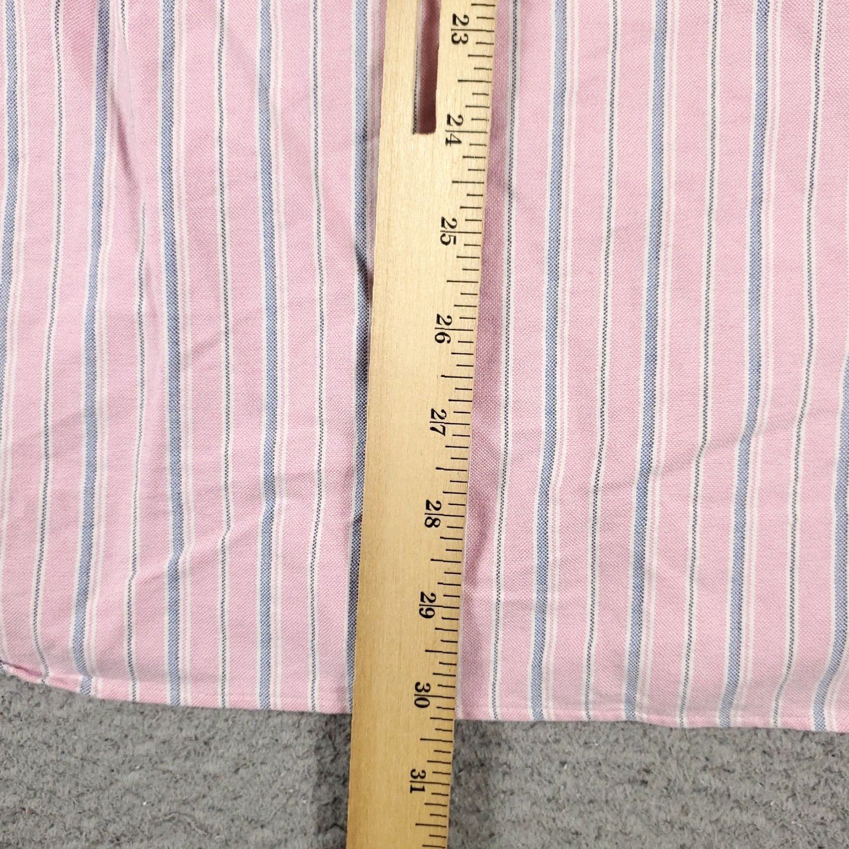 Ralph Lauren Ralph Lauren Shirt Mens Large Pink Striped Button-Up Long Sleeve Cotton Size US L / EU 52-54 / 3 - 4 Thumbnail