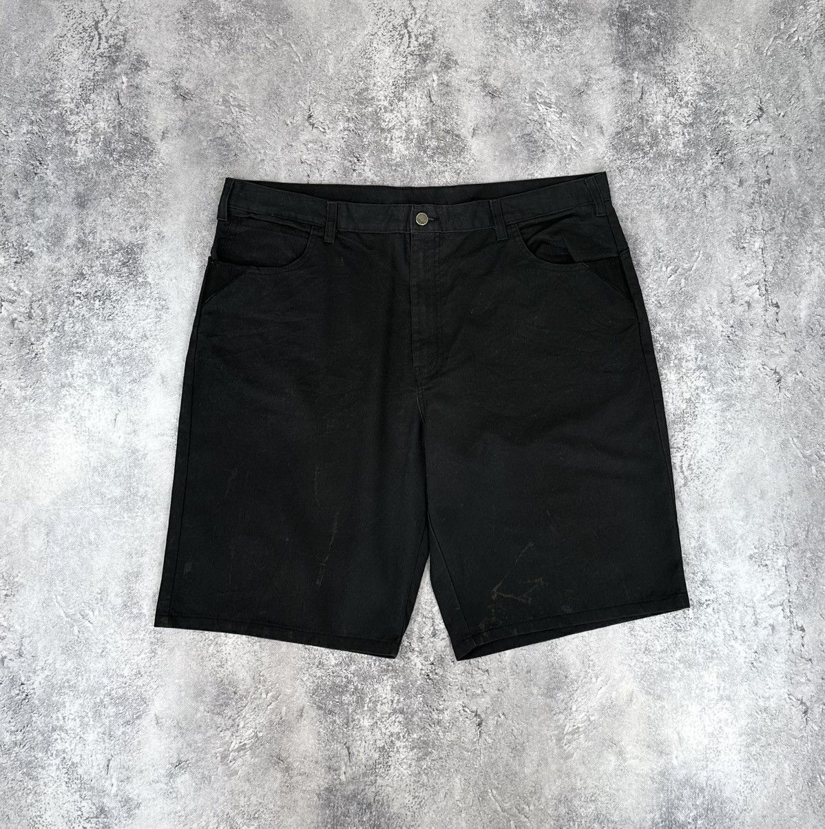 Dickies Vintage Dickies USA Baggy Opium Faded Black Y2K Shorts Jorts Size US 40 / EU 56 - 2 Thumbnail