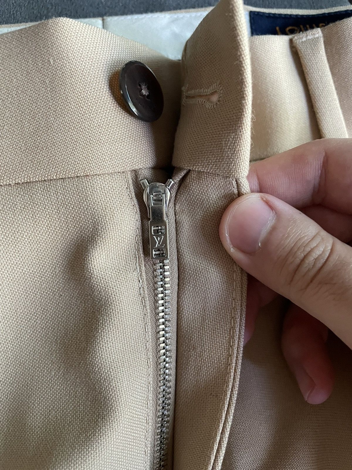 Louis Vuitton Louis Vuitton Pleated Pants With Piping Detail Size US 36 / EU 52 - 5 Thumbnail