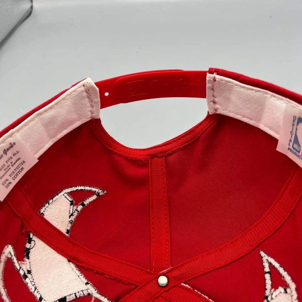 The Game × Vintage Chicago Bulls Hat Men Red The Game NBA Snap Back Cap New Size ONE SIZE - 6 Thumbnail