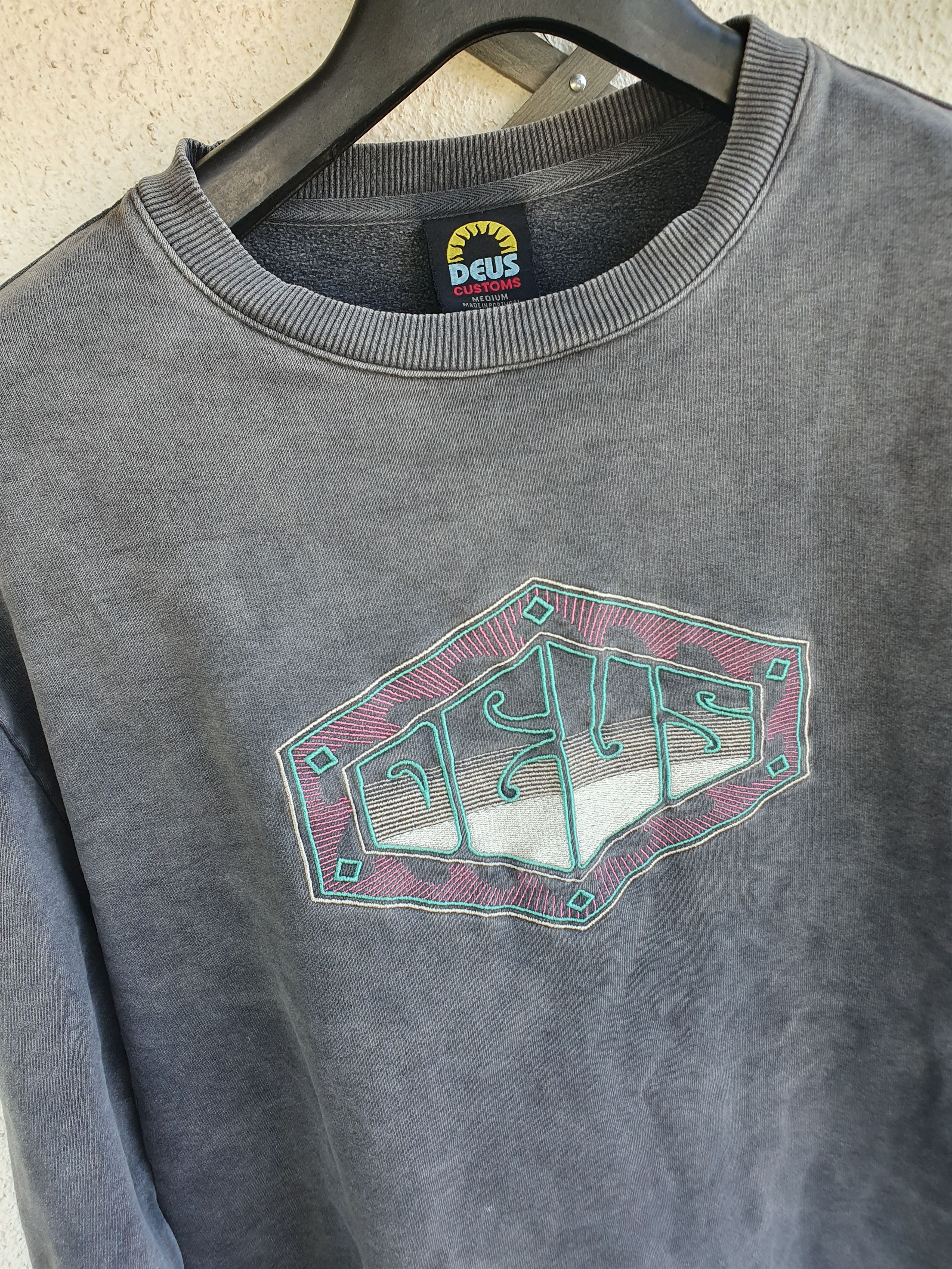 Deus Ex Machina × Swagger deus ex machina Wavepool Acid Crew Sweatshirt sz L Size US L / EU 52-54 / 3 - 9 Thumbnail
