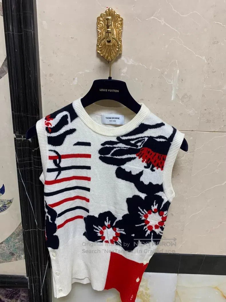 Thom Browne Thom Browne Cashmere Sweater Women's Fall/Winter Size S / US 4 / IT 40 - 1 Thumbnail
