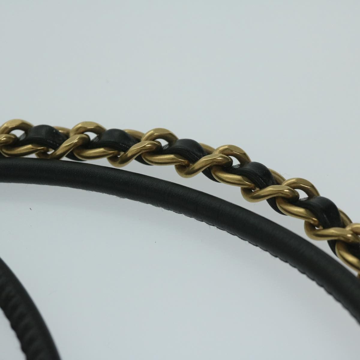 Chanel CHANEL CHANEL 22 Chain Hand Bag Leather Black As3980 CC Size ONE SIZE - 14 Thumbnail