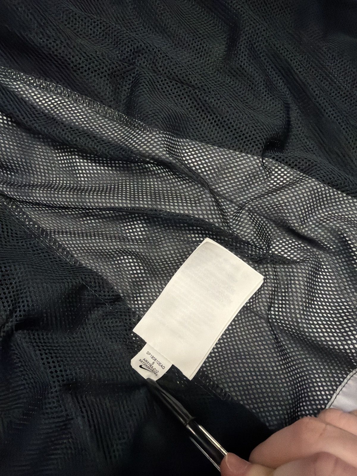 Nike Nike TN Hooded Windbreaker Zip Up Jacket Black & Gray Small Size US S / EU 44-46 / 1 - 9 Thumbnail