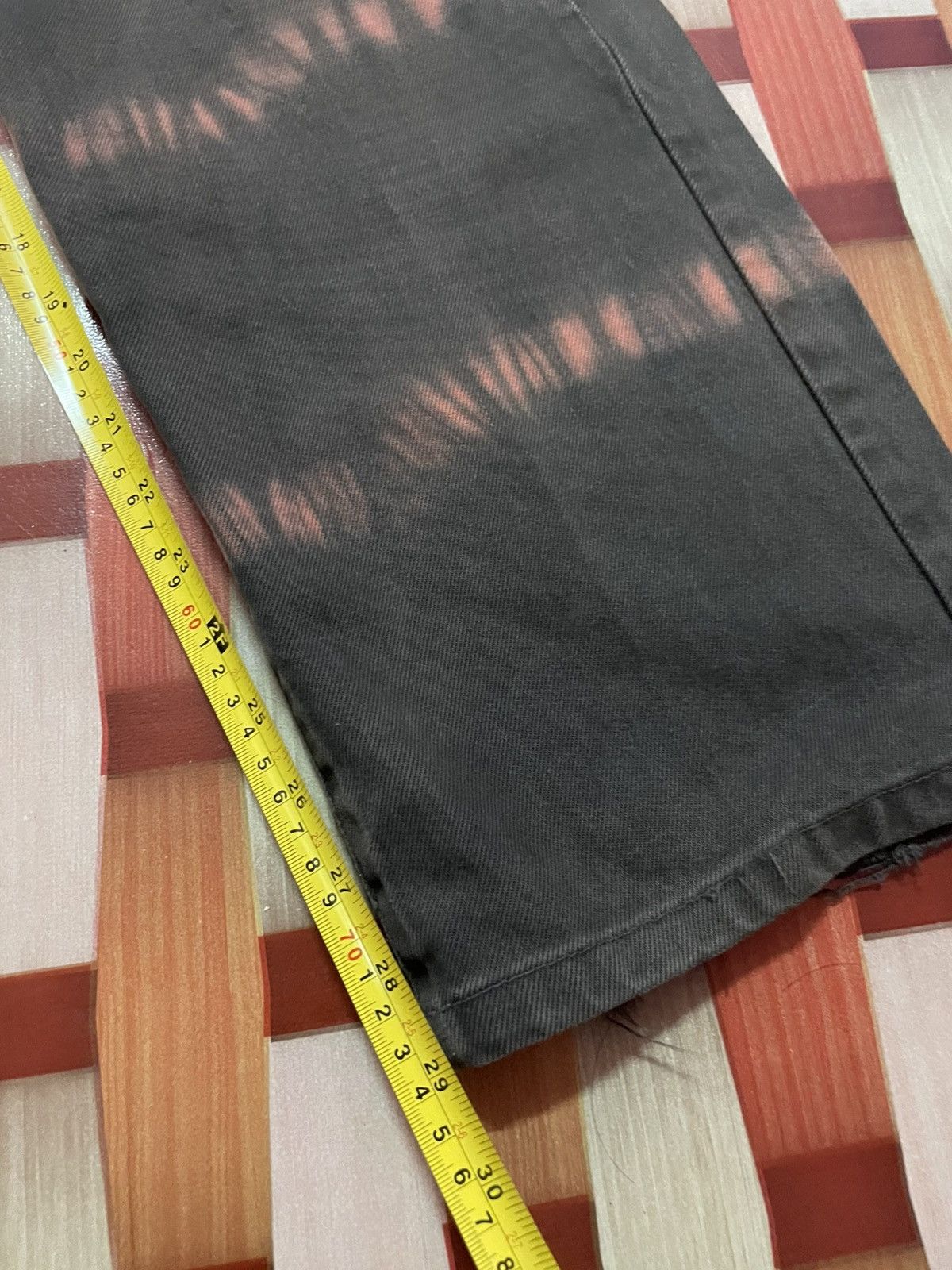 Designer Japanese Brand Inspired by Hysteric Glamour Bleach Design Size US 30 / EU 46 - 14 Thumbnail