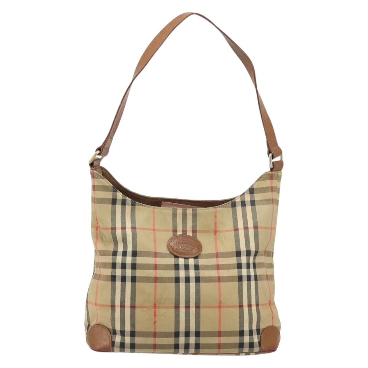 Burberry Burberry Nova check Canvas and Leather Size ONE SIZE - 1 Thumbnail