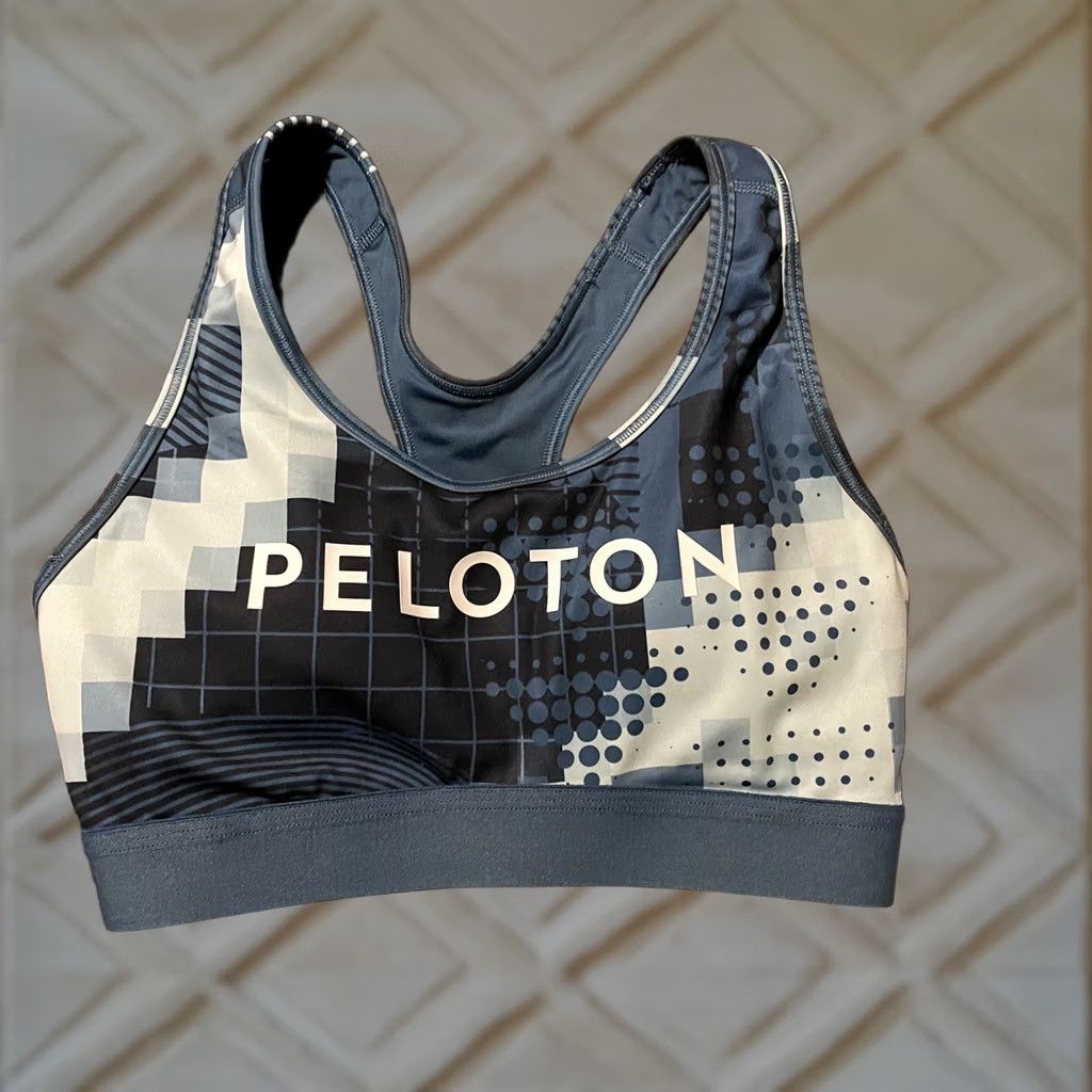 Adidas Adidas Peloton Training Bra Womens Size S Multicolor Medium Support Wireless Sports Bra Size ONE SIZE - 1 Thumbnail