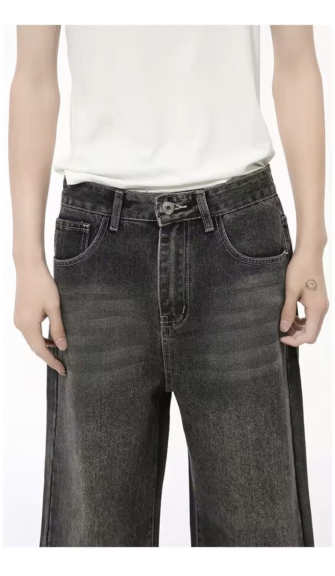 Vintage washed faded cleanfit skate punk grunge baggy jeans Size US 33 - 2 Thumbnail