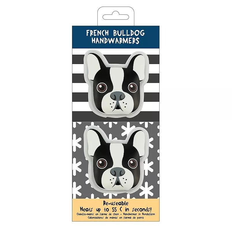 Designer French Bulldog Hand Warmer Set of 2 Reusable Portable Heat B Size ONE SIZE - 1 Thumbnail