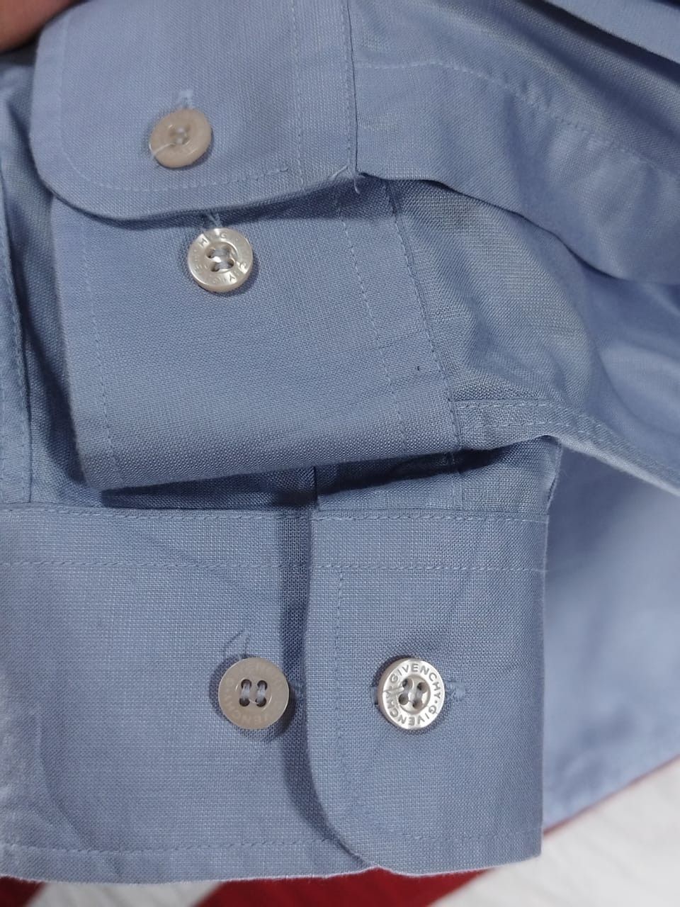 Givenchy × Vintage GIVENCHY MONSIEUR BUTTON DOWN SHIRT Size US S / EU 44-46 / 1 - 5 Thumbnail