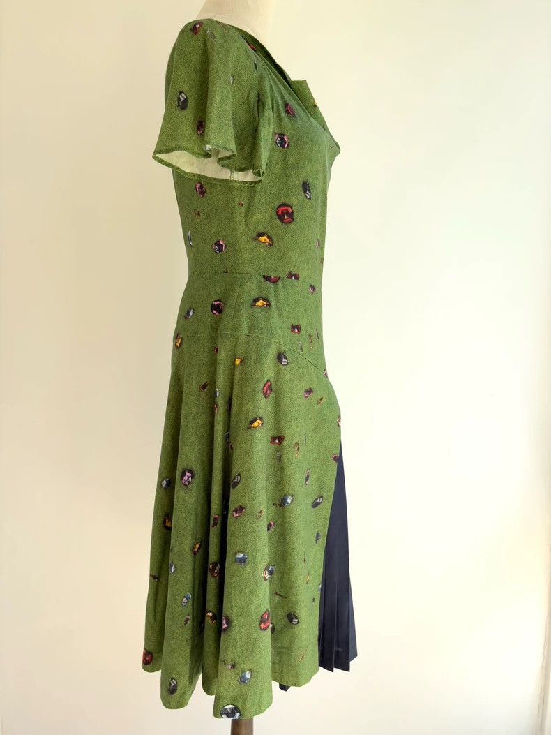 Vivienne Westwood Vivienne Westwood Green gemstone pin-up dress Size M / US 6-8 / IT 42-44 - 7 Thumbnail