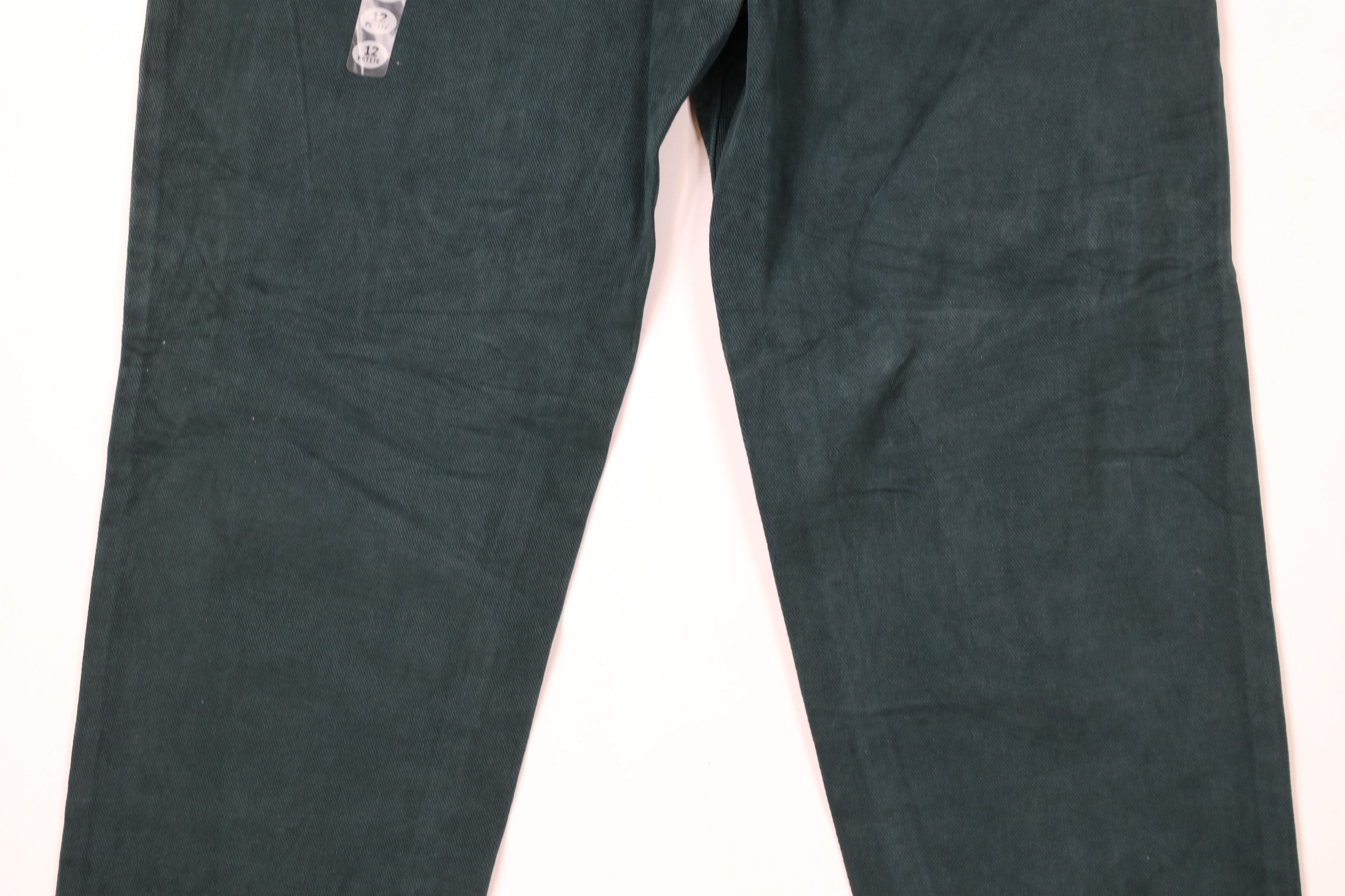 Lee × Vintage Deadstock Vintage 90s Lee Fit Tapered Leg Jeans Green USA Size 34" / US 12 / IT 48 - 12 Thumbnail