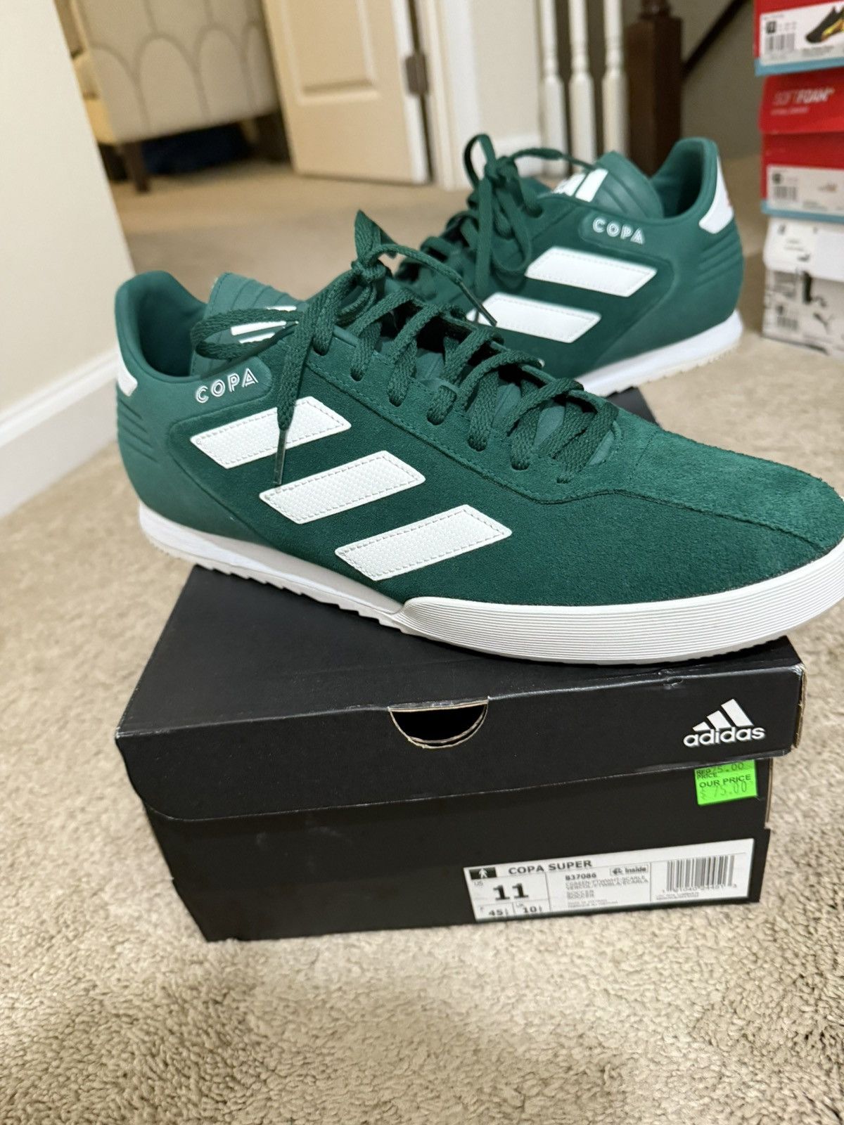Adidas × Bape Copa super green adidas Size US 11 / EU 44 - 1 Thumbnail