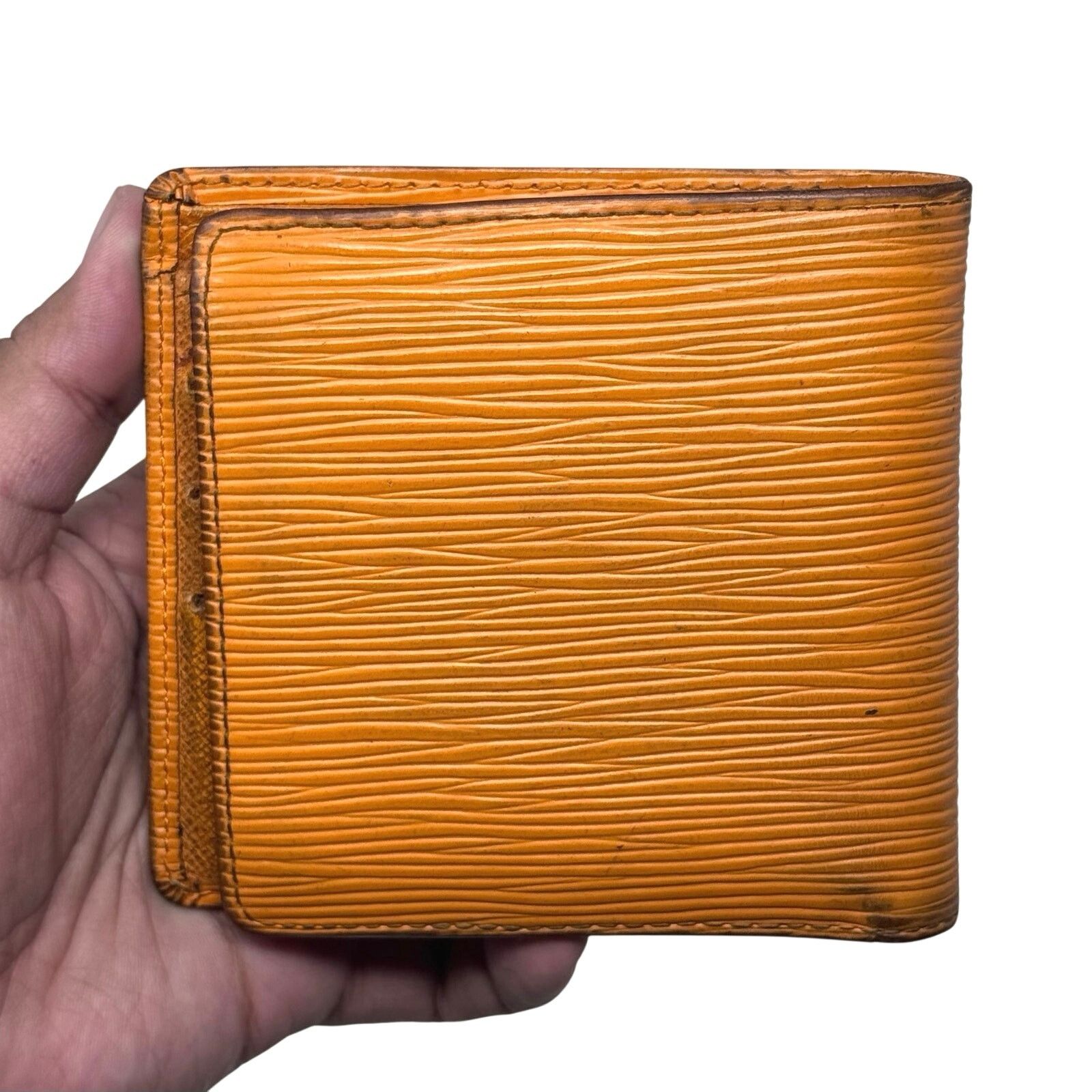 Louis Vuitton Louis Vuitton Orange Bifold Wallet Size ONE SIZE - 9 Thumbnail