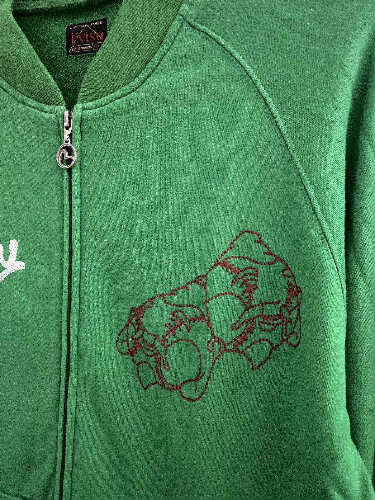 Evisu Vintage Evisu ranch embroidery varsity zipper Size US XXL / EU 58 / 5 - 5 Thumbnail