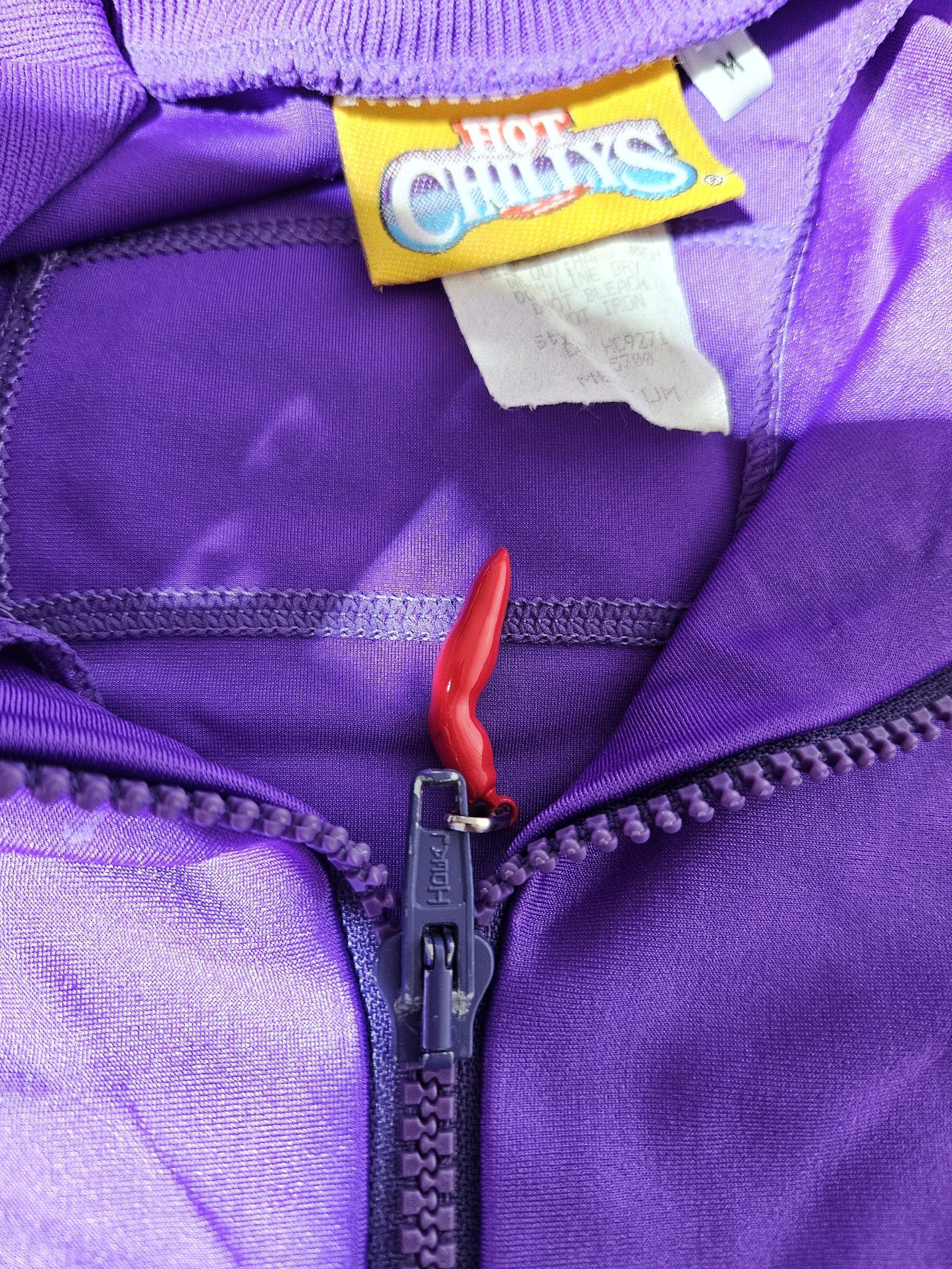 Vintage Vtg Hot Chillys Zip Pullover Jacket Size M Windbreaker USA Size M / US 6-8 / IT 42-44 - 12 Thumbnail