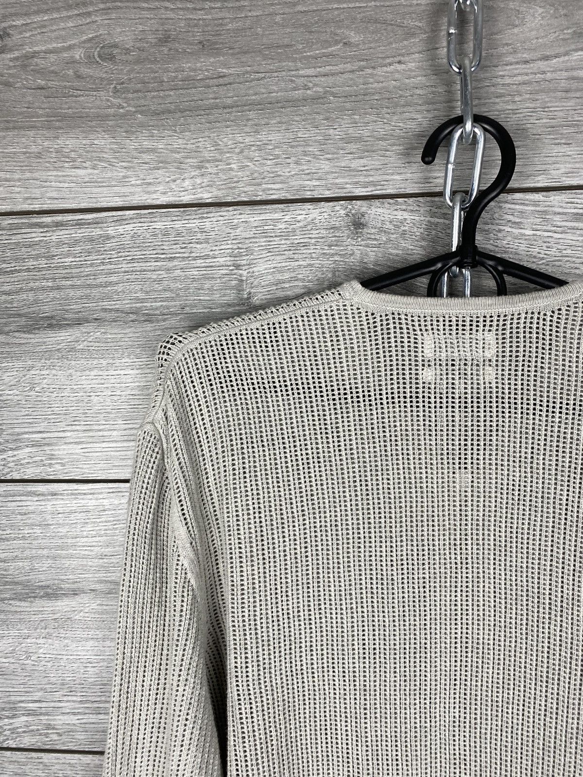 Allsaints Vintage Knited Allsaints Avant Garde Zip Sweatshirt Size US S / EU 44-46 / 1 - 12 Thumbnail
